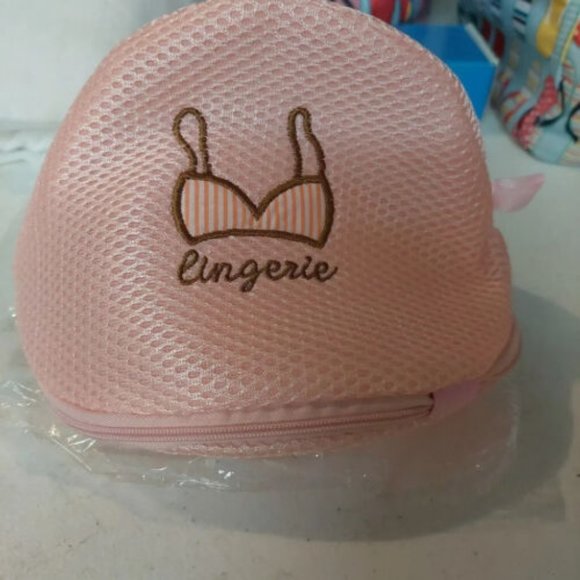 Small Pink Lingerie Bag - Picture 1 of 2